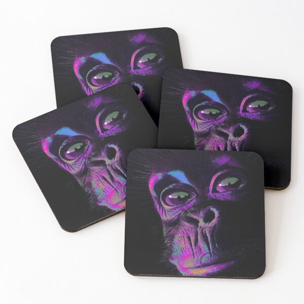 Item preview, The monkey is looking at something designed and sold by Gagilix.