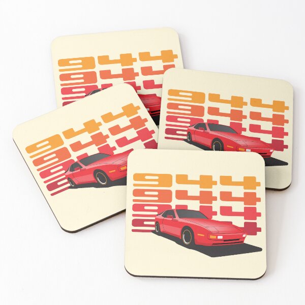 Item preview, 1986 Porsche 944 illustration designed and sold by blackdogshop.