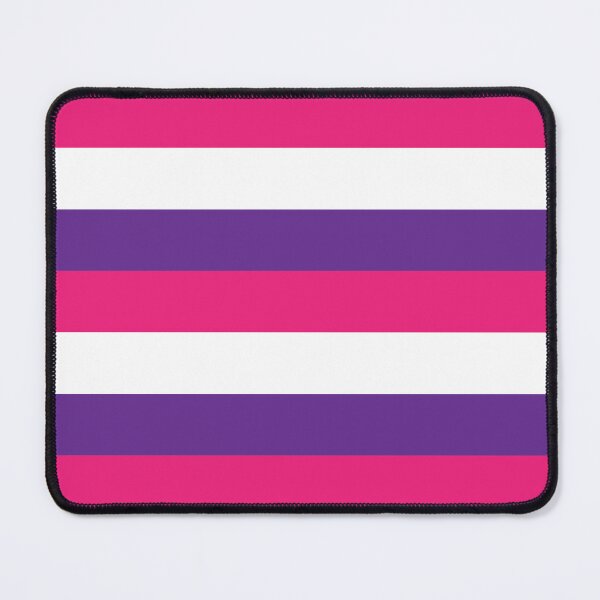 Item preview, Stripes Pattern Pink Purple White designed and sold by ValeriesGallery.