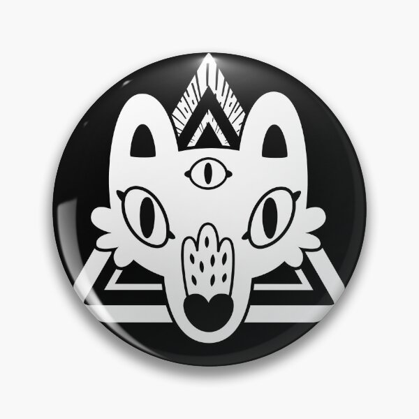 Item preview, Mystic Wolf Head in White designed and sold by Claire Stamper.