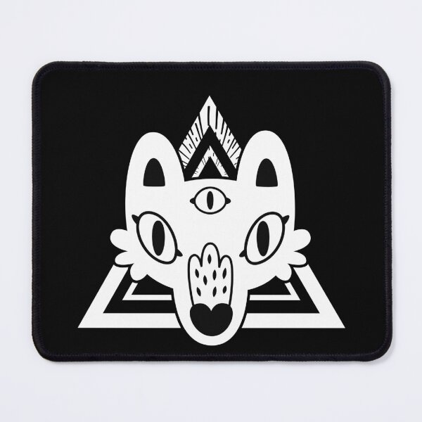 Item preview, Mystic Wolf Head in White designed and sold by Claire Stamper.
