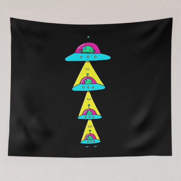 Item preview, Happy Spaceship Friends designed and sold by Porky Roebuck.