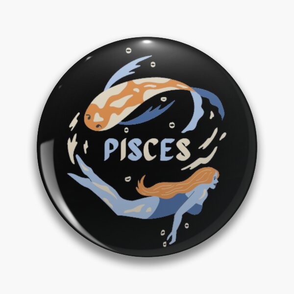 Item preview, Pisces fishes designed and sold by Wavytarot.