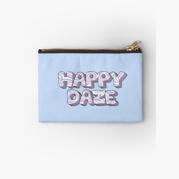 Item preview, Happy Daze Layered Swirl Typography designed and sold by hannahvira.