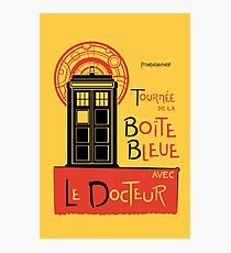 La Boîte Bleue Fotodruck