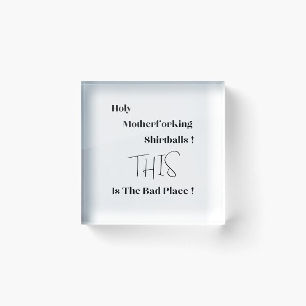 Item preview, Bad Place designed and sold by GentlyUsedLamp.