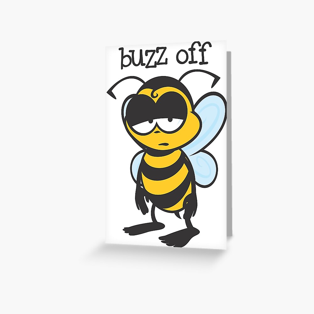 Buzz off meaning image