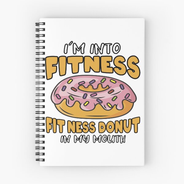 Artikelvorschau,  I´m Into Fitness Fit`ness Donut In My Mouth - Bodybuilding, Strongman, Powerlifting, Gewichtheben, Fitness entworfen und verkauft von BarbellProject.
