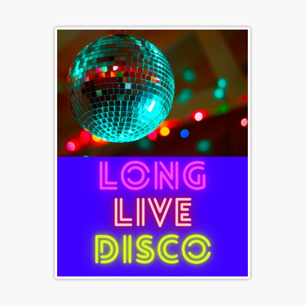 DJ Disco Dancing Ball Sticker for Sale by ianlewer