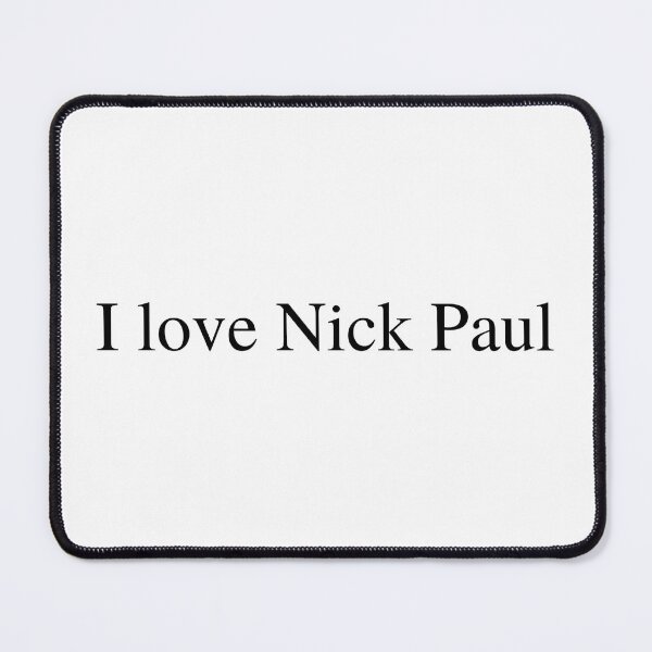Item preview, I love Nick Paul designed and sold by delborg.