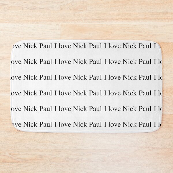 Item preview, I love Nick Paul designed and sold by delborg.