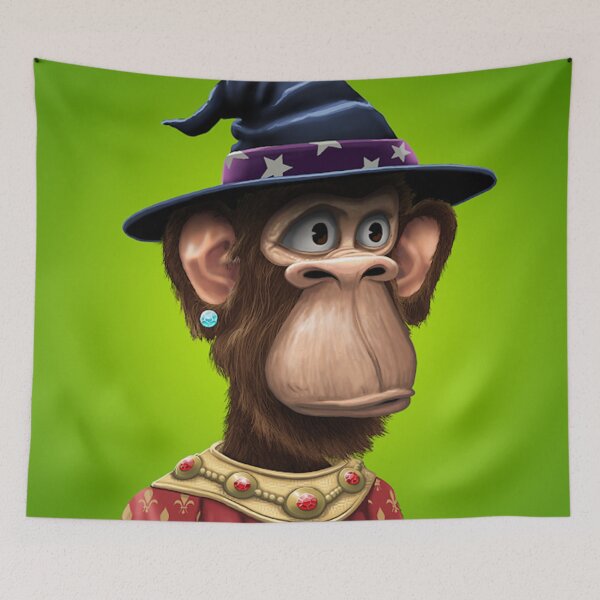 Item preview, GrandpaApes #1256 Orco the Wizard designed and sold by miguelscanvas.