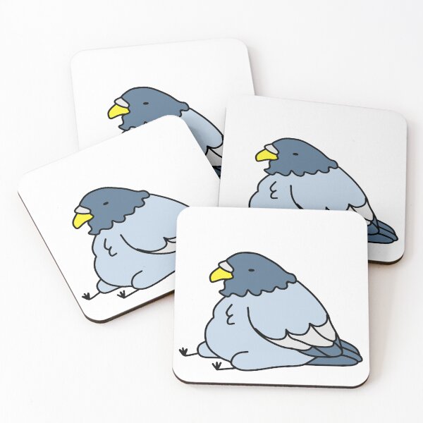 Item preview, Unproductive pidgeon funny cartoon designed and sold by EzbieArt.