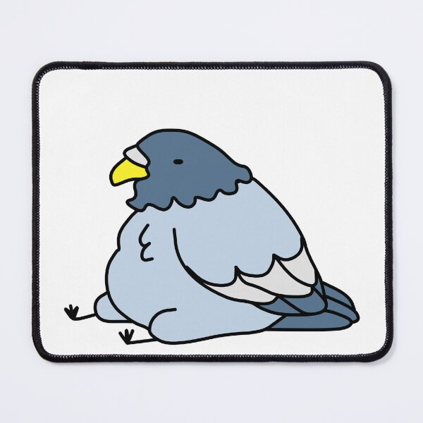 Item preview, Unproductive pidgeon funny cartoon designed and sold by EzbieArt.