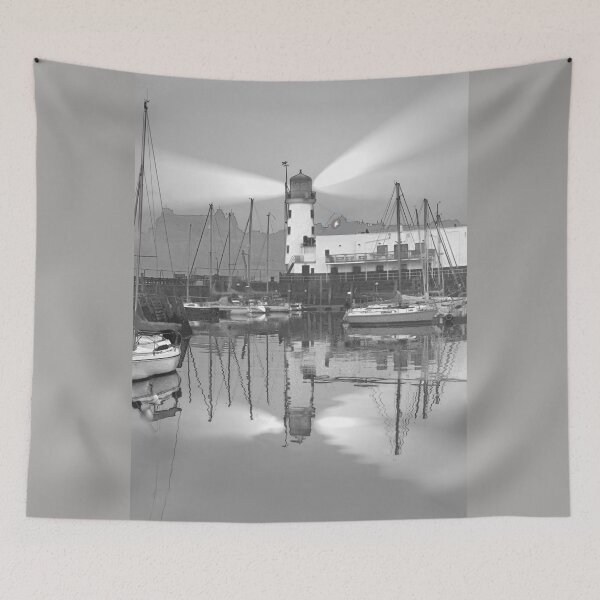 Item preview, Scarborough Lighthouse Monochrome  designed and sold by Alisonchambers2.