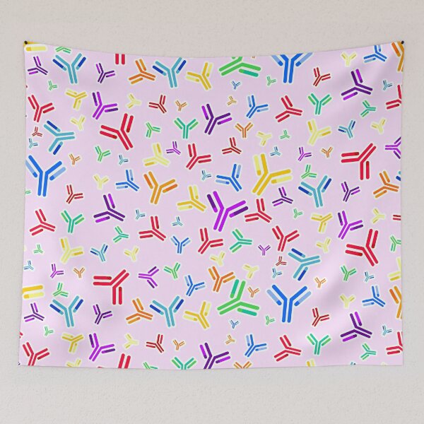 Item preview, Antibody Soup - Bubblegum Pink Background designed and sold by Artsy-Chemist.