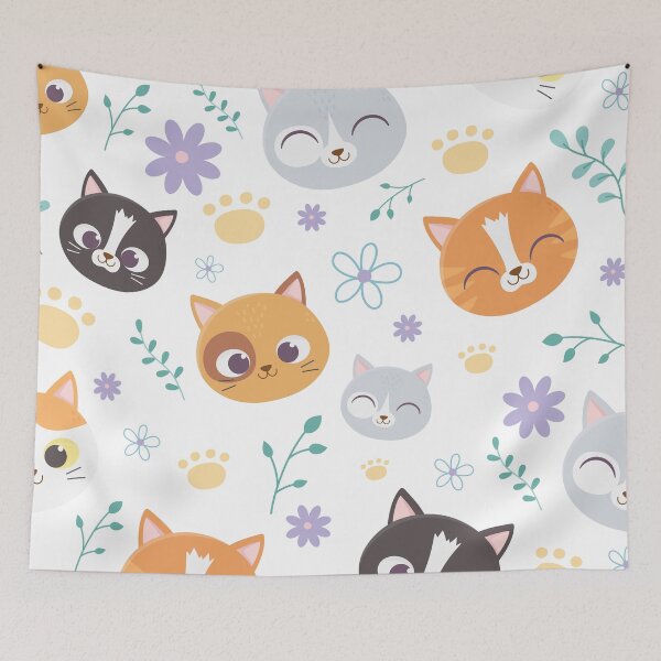 Item preview, cat mat pattern designed and sold by adeleqo.
