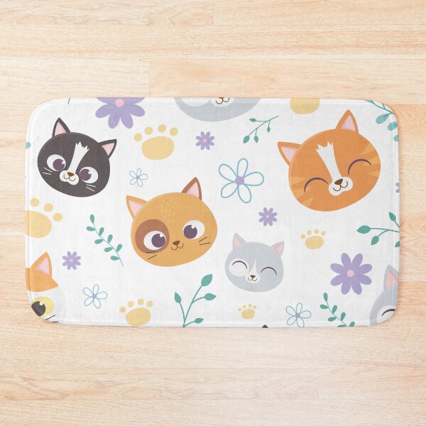 Item preview, cat mat pattern designed and sold by adeleqo.