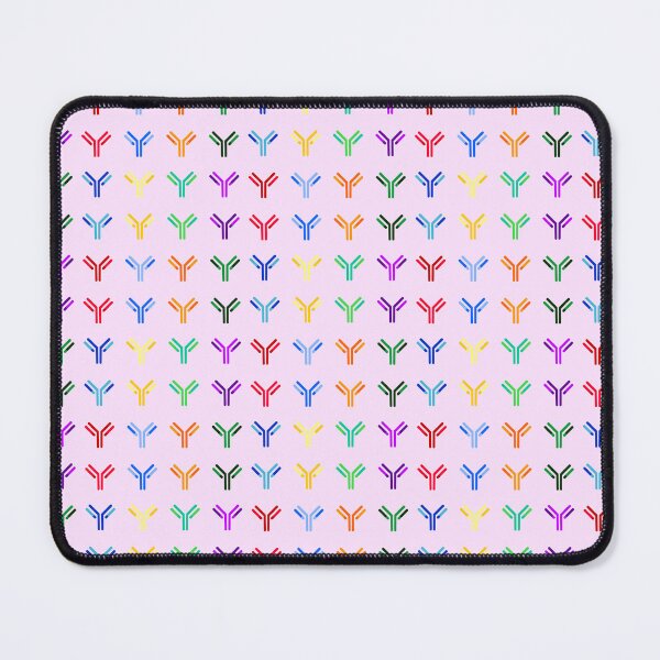 Item preview, Cartoon Antibodies - Bubblegum Pink Background designed and sold by Artsy-Chemist.