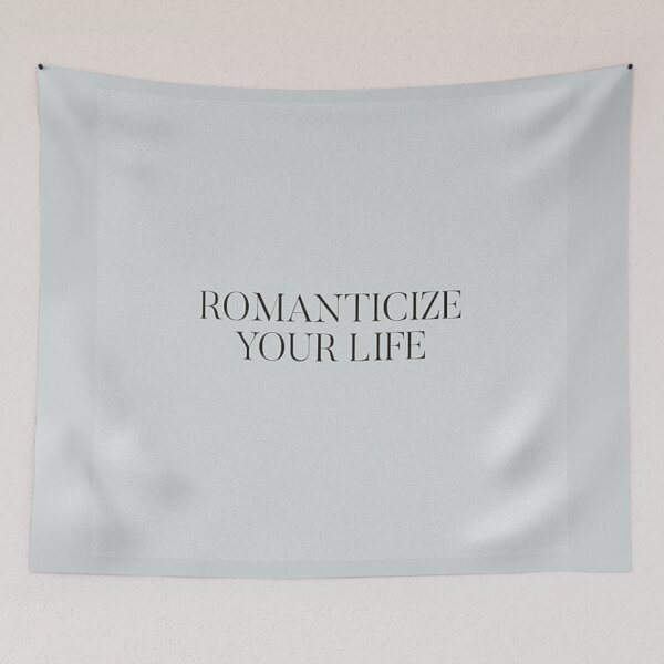 Item preview, Romanticize Your Life Quote designed and sold by apopofbeauty.