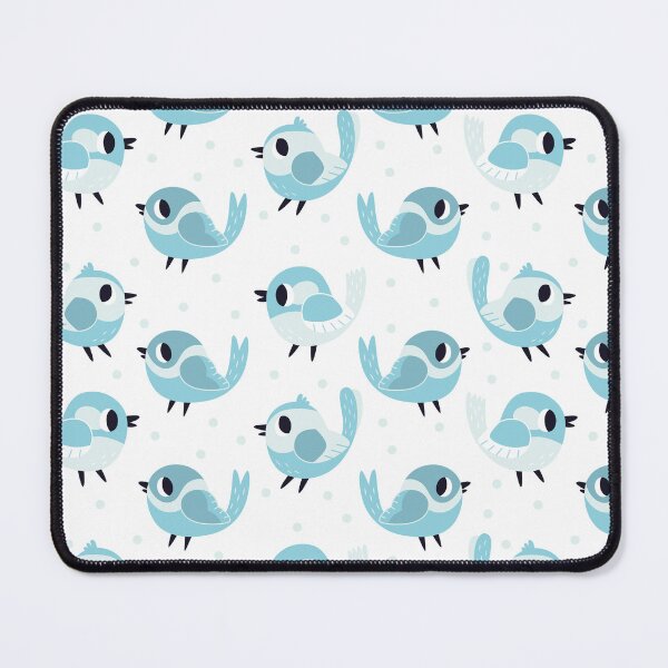 Item preview, Cute Little Blue Birds designed and sold by Claire Stamper.