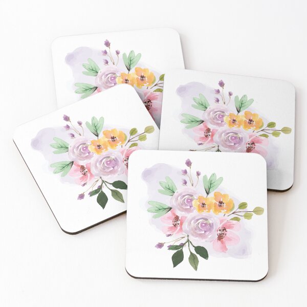 Item preview, colorful and pretty  mix of watercolor rose Flower sticker gift for wife gift for gilfriend gift for flower lovers for botanists gift for gardeners  designed and sold by GhostAmine.