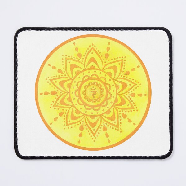 Item preview, Mandala navel chakra designed and sold by Sandra Steinke.