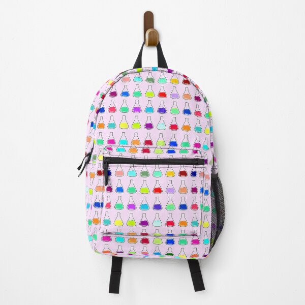 Item preview, Kaleidoscope of Flasks - Bubblegum Pink Background designed and sold by Artsy-Chemist.