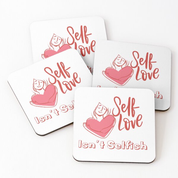 Item preview, self love isn't selfish designed and sold by TheFoolsGallery.