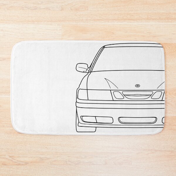 Item preview, Saab 9-3 1998-2003 black lines designed and sold by EdimDesign.
