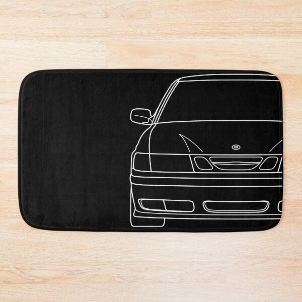 Item preview, Saab 9-3 1998-2003 white lines designed and sold by EdimDesign.