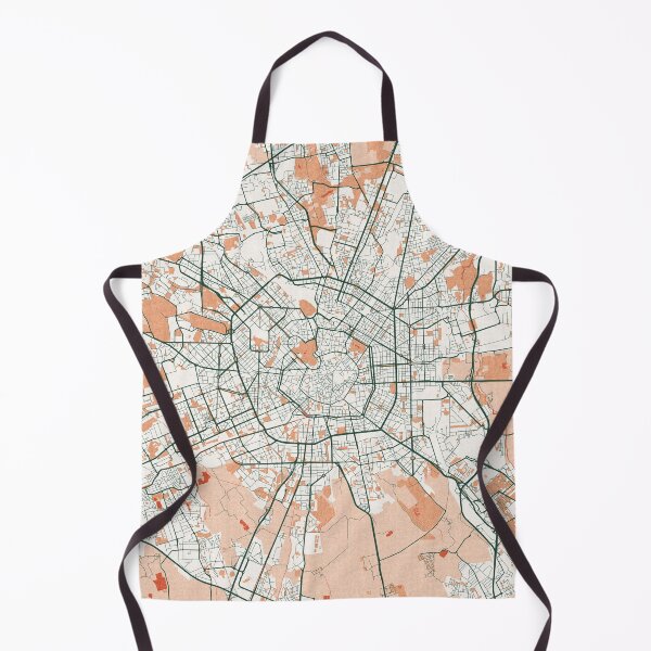 Item preview, Milan City Map of Lombardy, Italy - Bohemian designed and sold by deMAP.