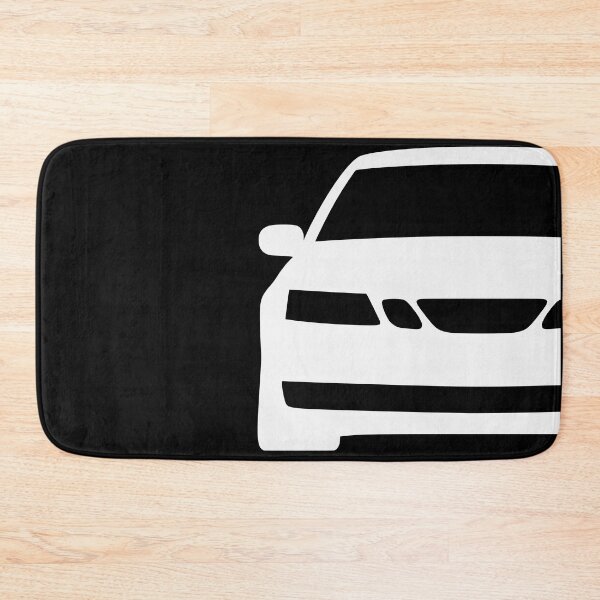Item preview, Saab 9-3 2003-2014 white silhouette designed and sold by EdimDesign.