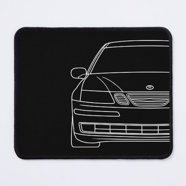 Item preview, Saab 9-3 2003-2014 white lines designed and sold by EdimDesign.