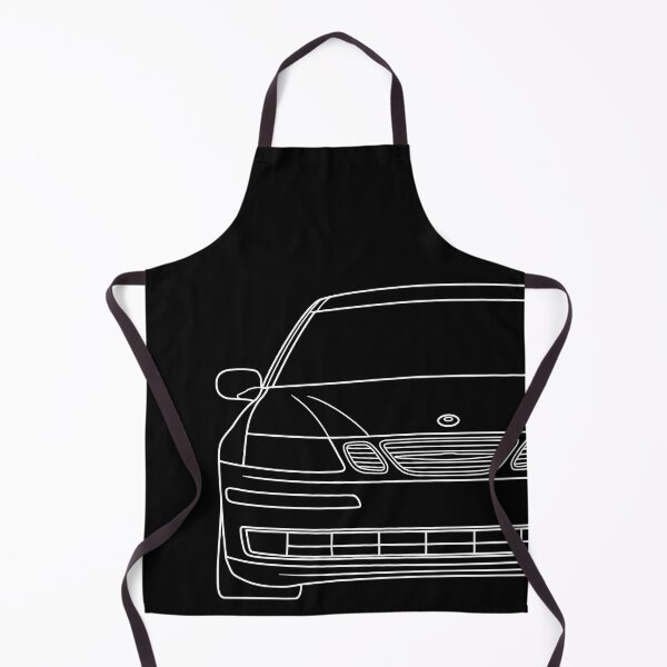 Item preview, Saab 9-3 2003-2014 white lines designed and sold by EdimDesign.
