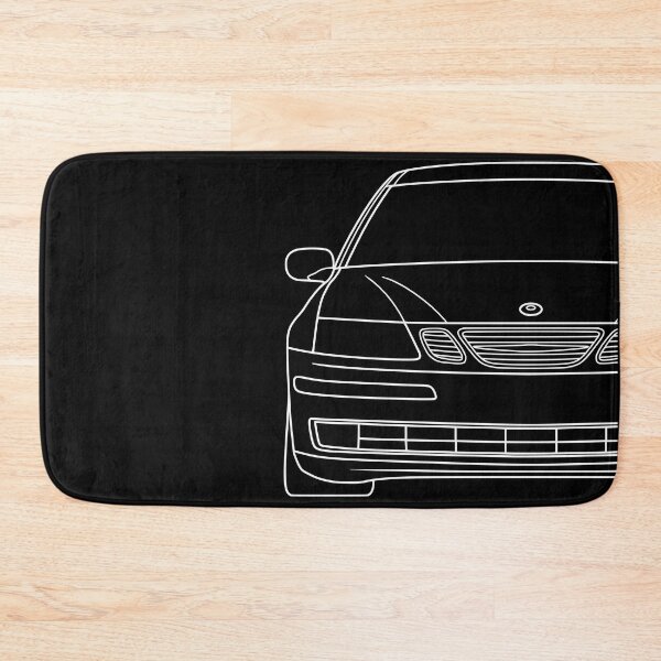 Item preview, Saab 9-3 2003-2014 white lines designed and sold by EdimDesign.