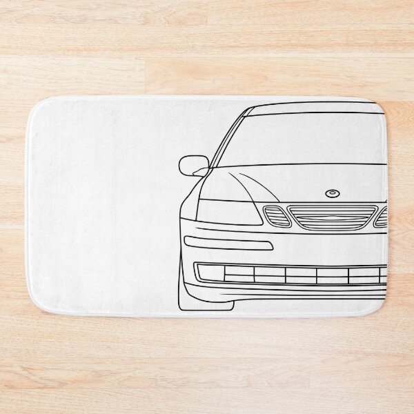 Item preview, Saab 9-3 2003-2014 black lines designed and sold by EdimDesign.