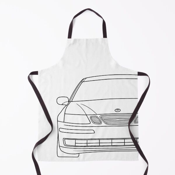 Item preview, Saab 9-3 2003-2014 black lines designed and sold by EdimDesign.