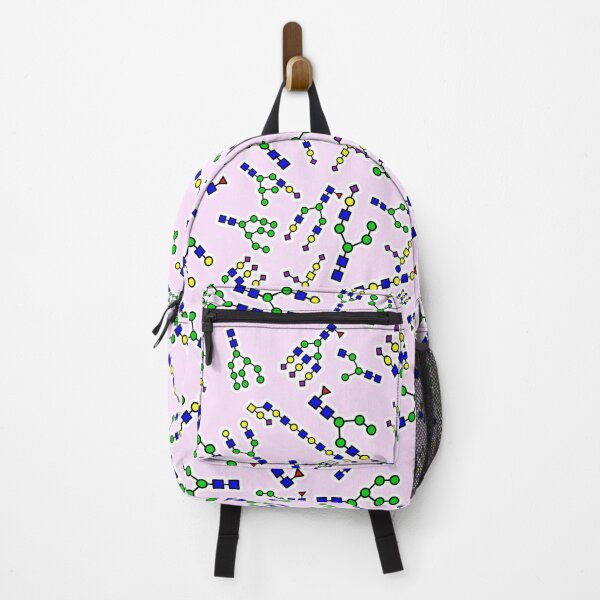 Item preview, Sugary Glycan Swirl - Bubblegum Pink Background designed and sold by Artsy-Chemist.