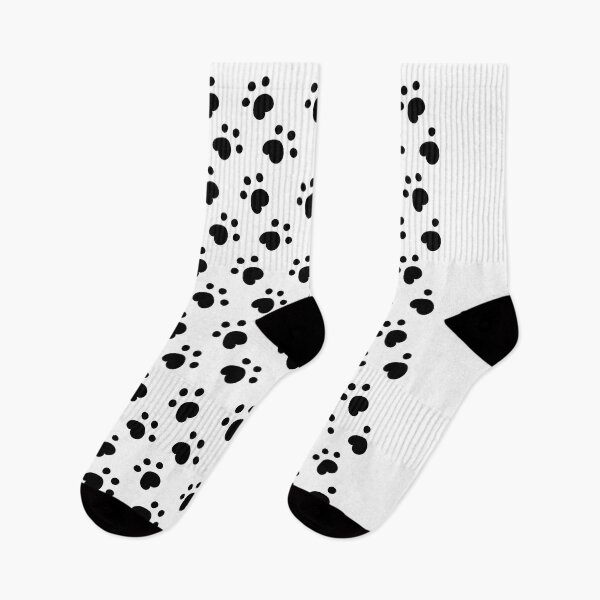 Item preview, Doggy cute paw pattern black and white DOg Mat for entrance gift for mom for dog dad  dog lovers designed and sold by GhostAmine.
