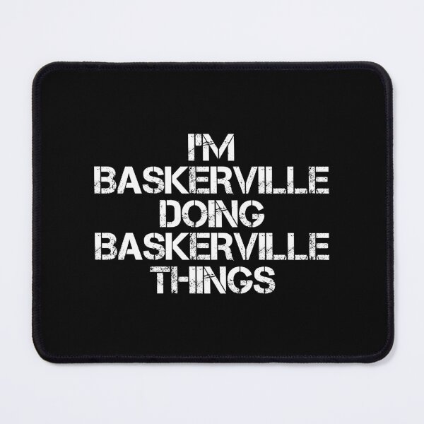 Item preview, Baskerville Name T Shirt - Doing Baskerville Things Name Gift Item Tee designed and sold by masondilla.