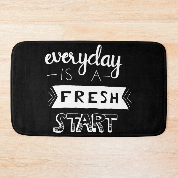 Item preview, Every day is a fresh start designed and sold by TheFoolsGallery.