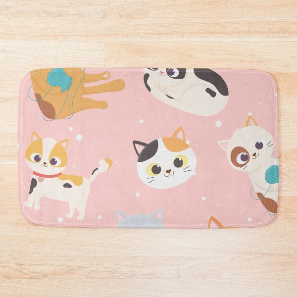 Item preview, cat mat pattern designed and sold by adeleqo.