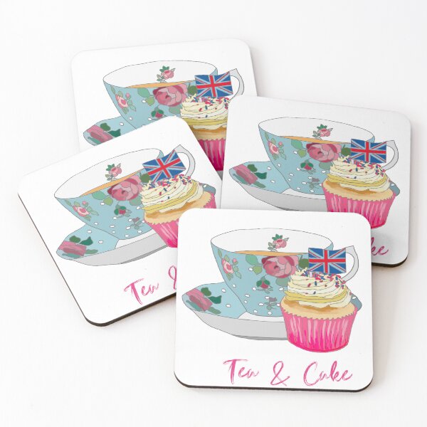 Item preview, Tea and Cake designed and sold by Leatextileart.
