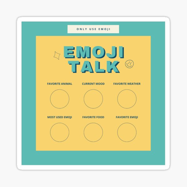 Emoji Talk Emoji Talk