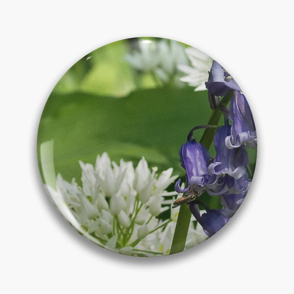Item preview, English Wild Flowers - Bluebell and Wild Garlic designed and sold by Violaman.