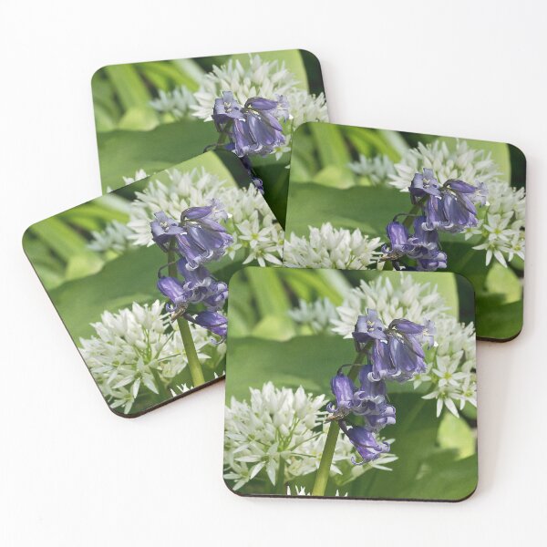 Item preview, English Wild Flowers - Bluebell and Wild Garlic designed and sold by Violaman.