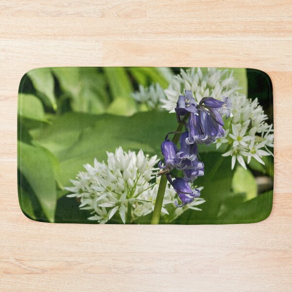 Item preview, English Wild Flowers - Bluebell and Wild Garlic designed and sold by Violaman.