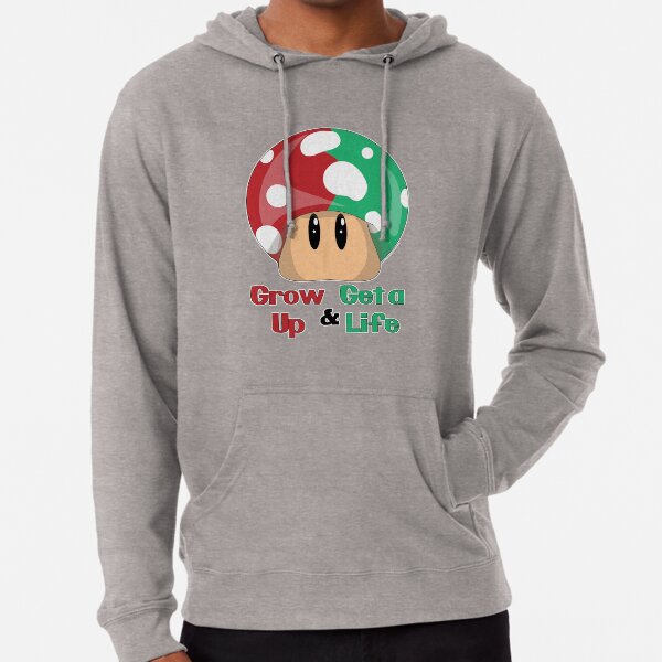 Grow Up & Get a Life Lightweight Hoodie