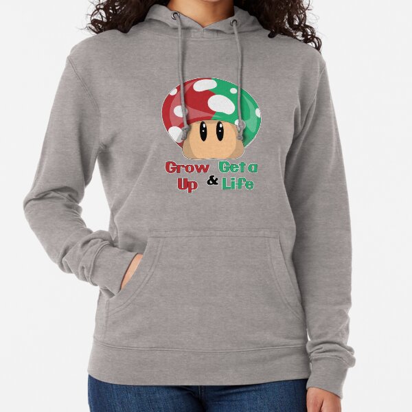 Grow Up & Get a Life Lightweight Hoodie
